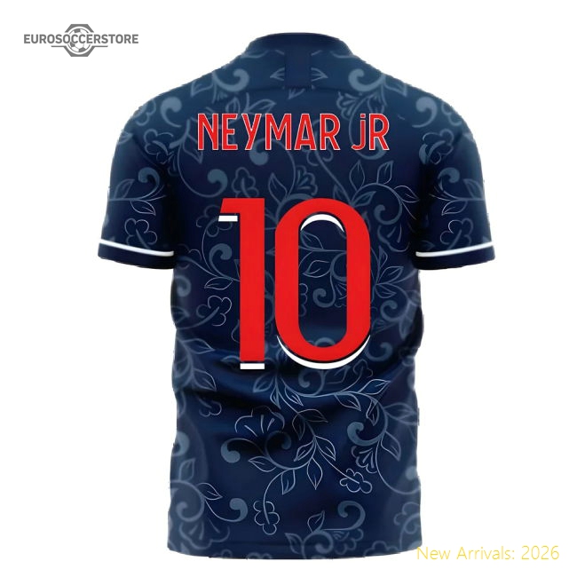 Paris 2025-2026 Home Concept Football Kit (Libero) (NEYMAR JR 10)-Vantage Point Soccer